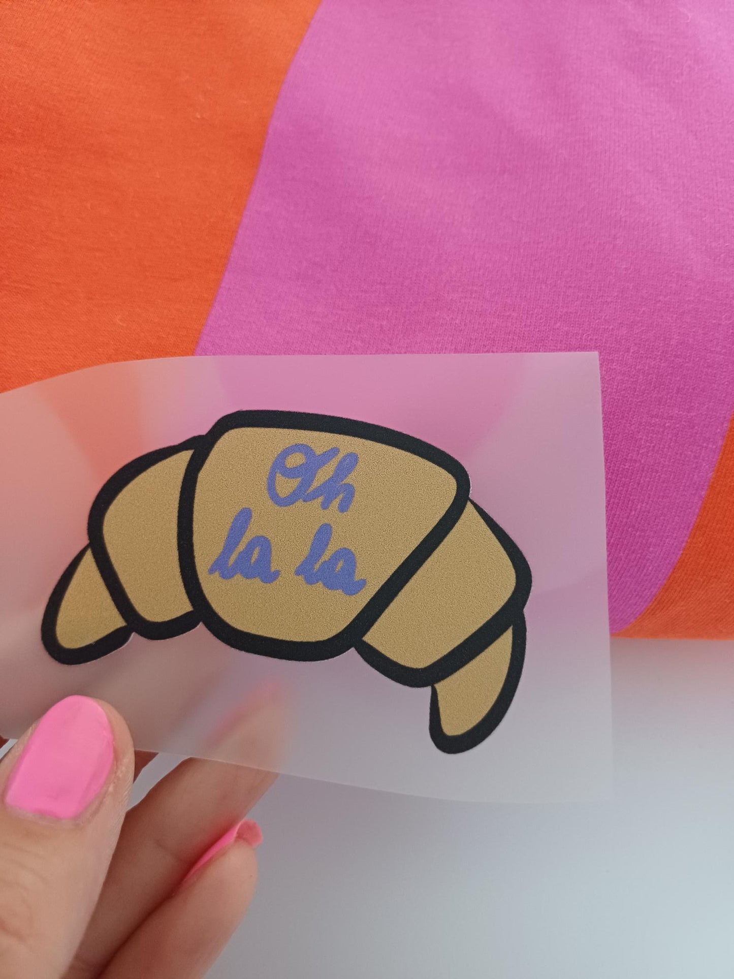 Bügelbild CROISSANT small