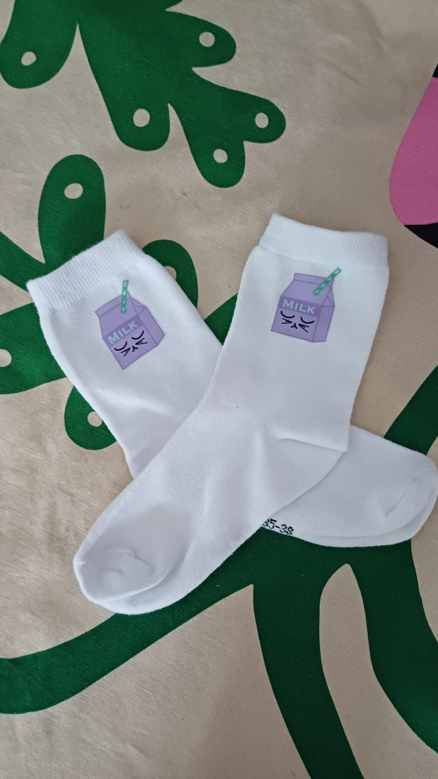 Bügelbild MILK klein