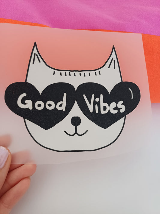 Cat Good Vibes