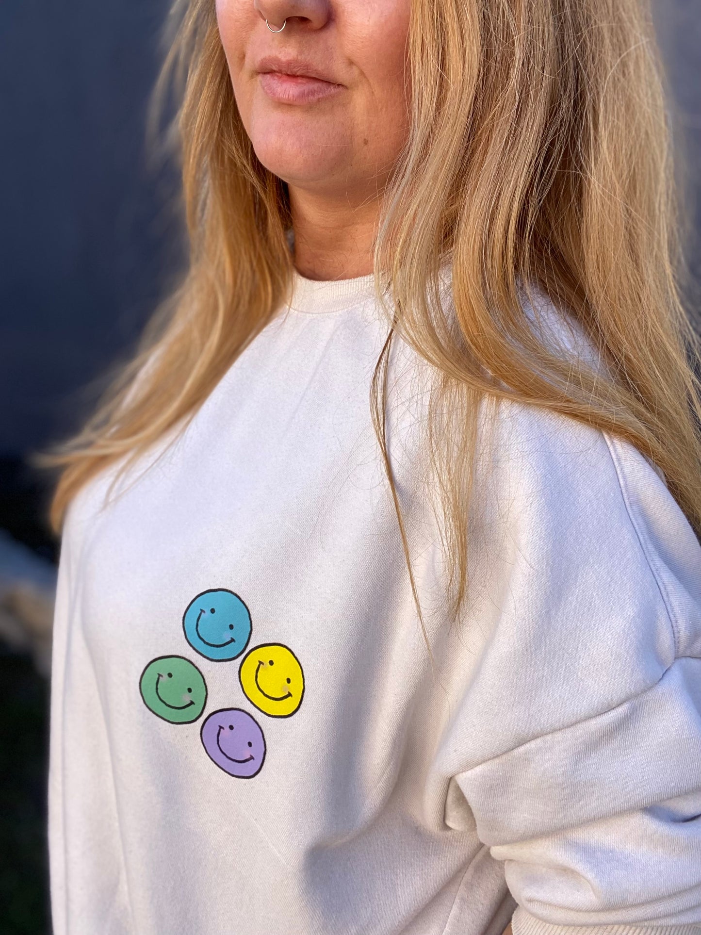 Bügelbild SMILEY COLOUR