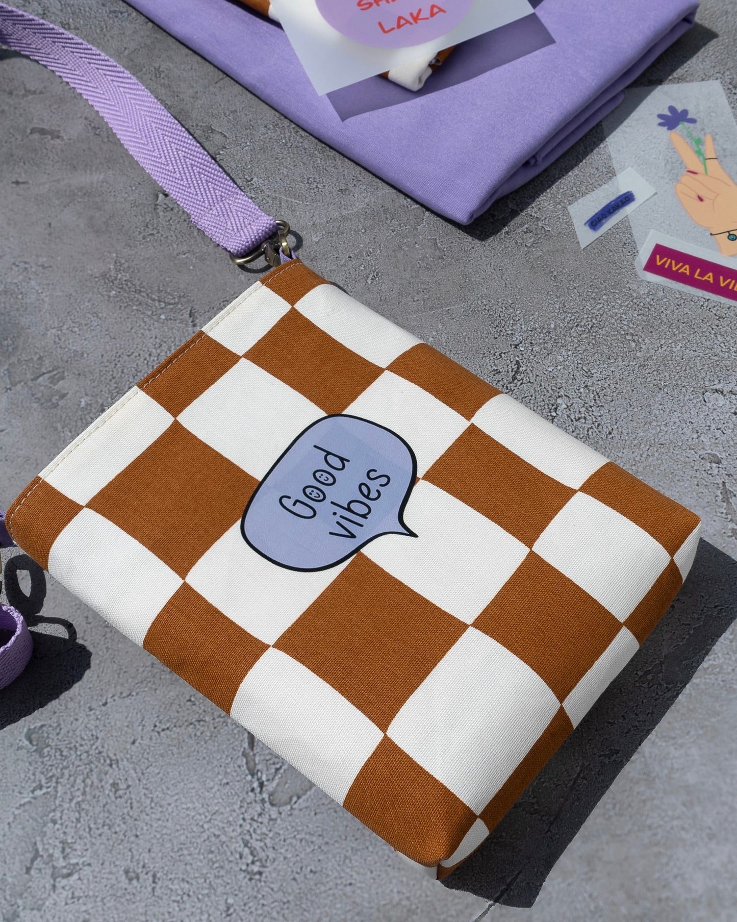 Bügelbild Good Vibes