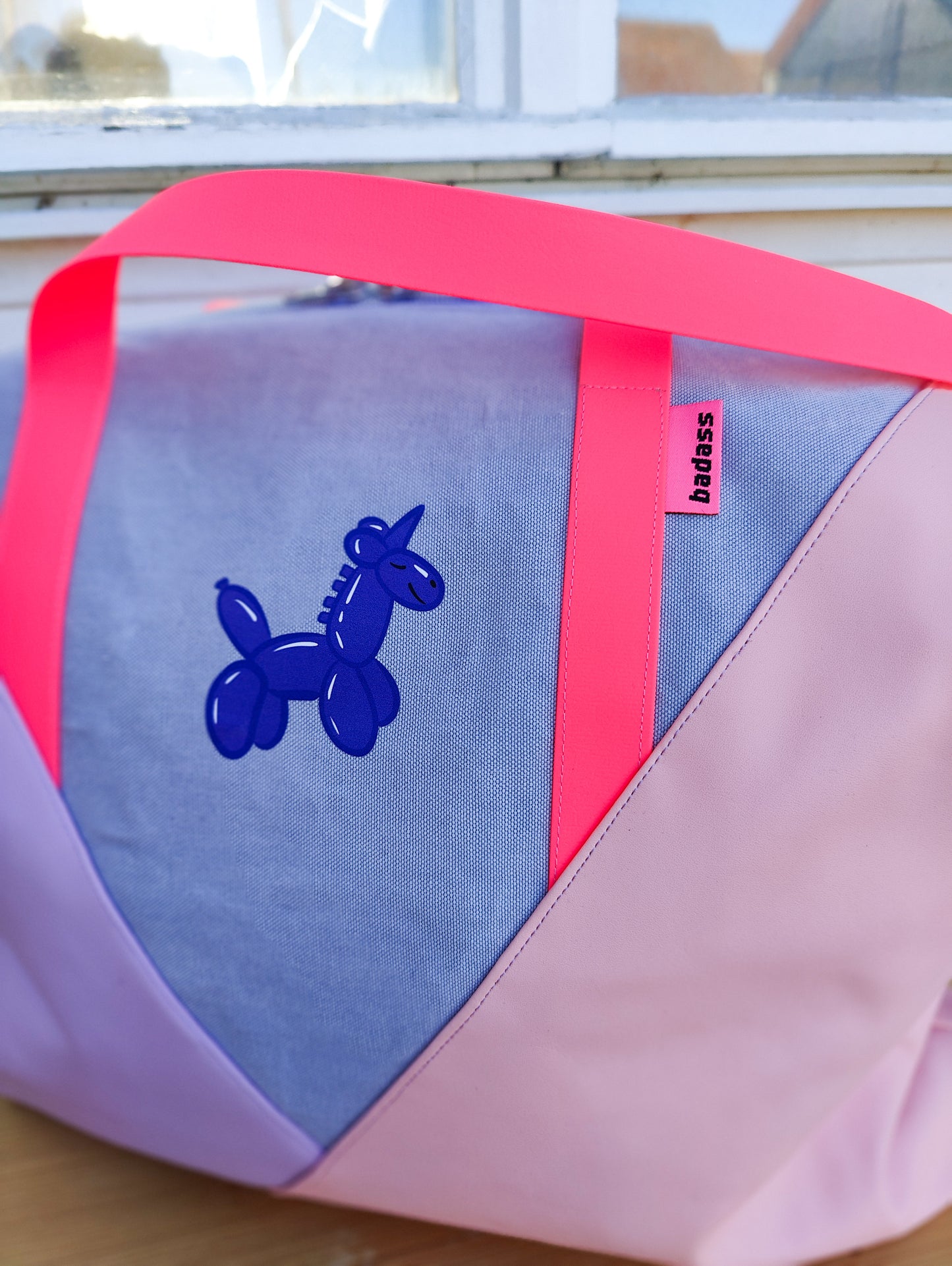 Luftballon Einhorn lila