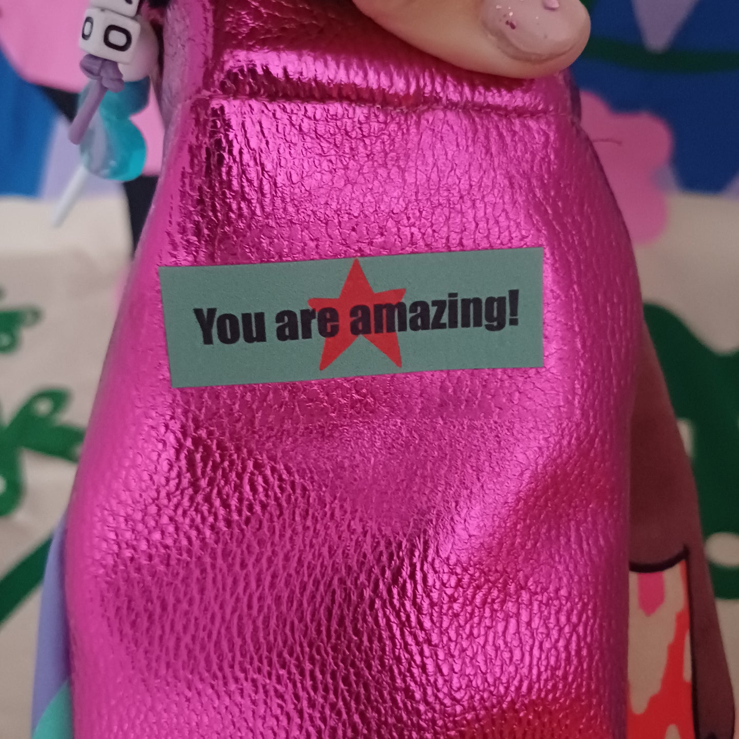 Bügelbild LABEL YOUR ARE AMAZING