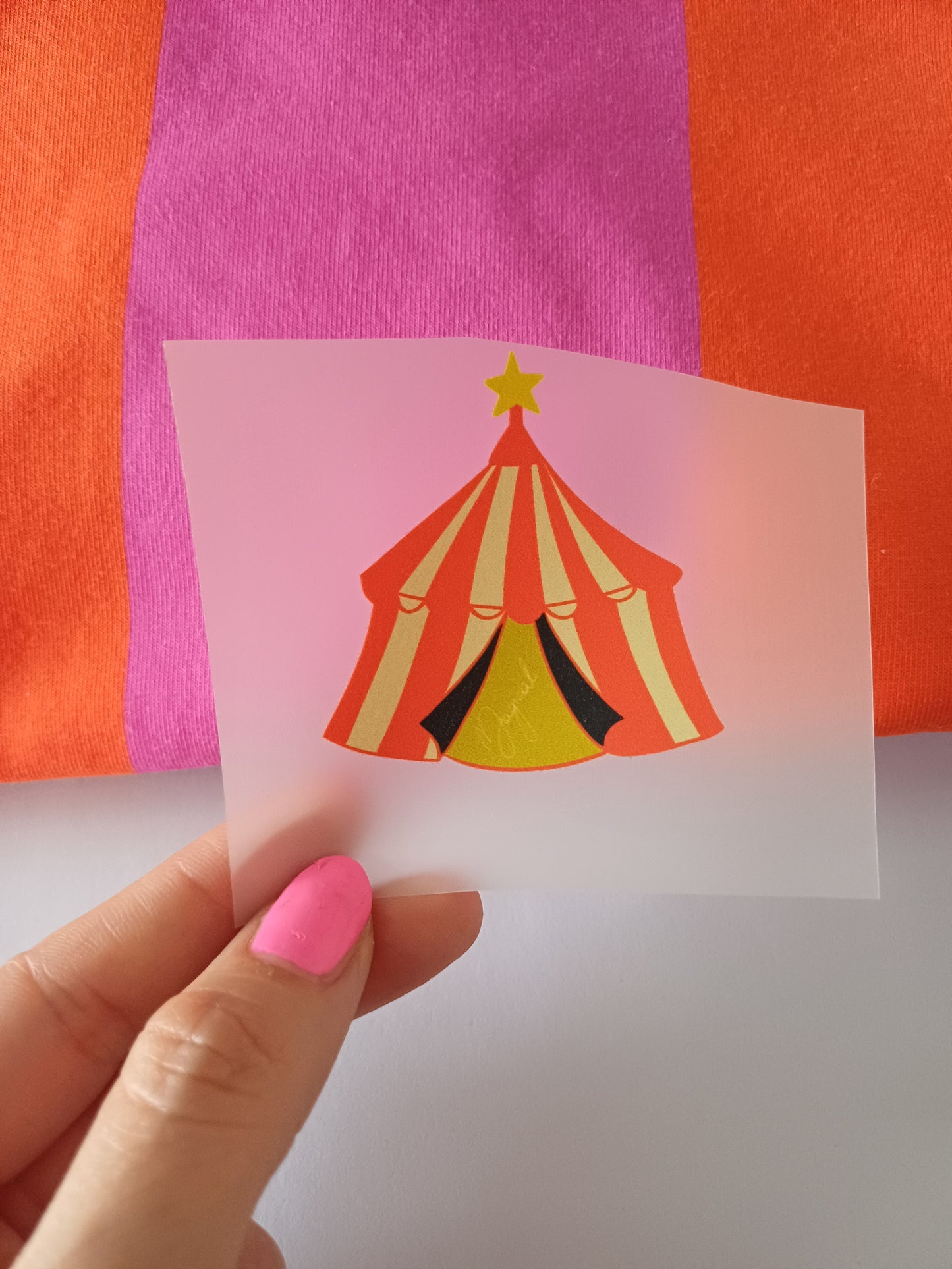 Bügelbild Zirkuszelt small