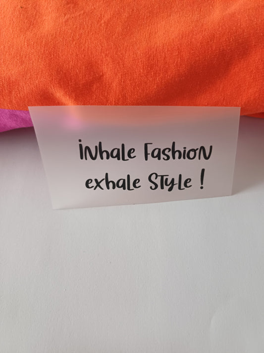 Inhale fashion
