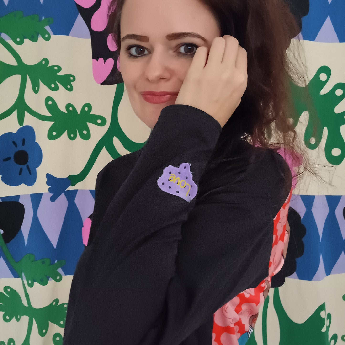 Bügelbild LOVE klein