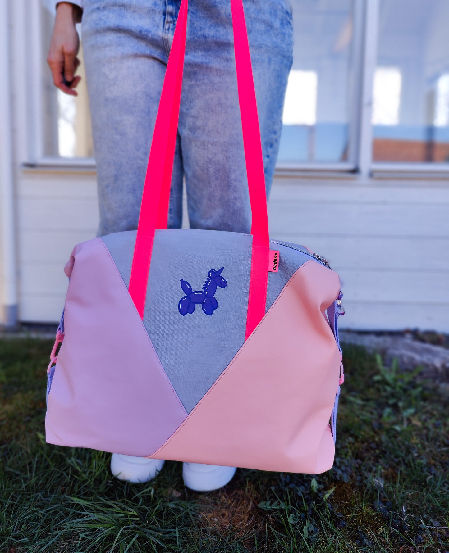 Luftballon Einhorn lila