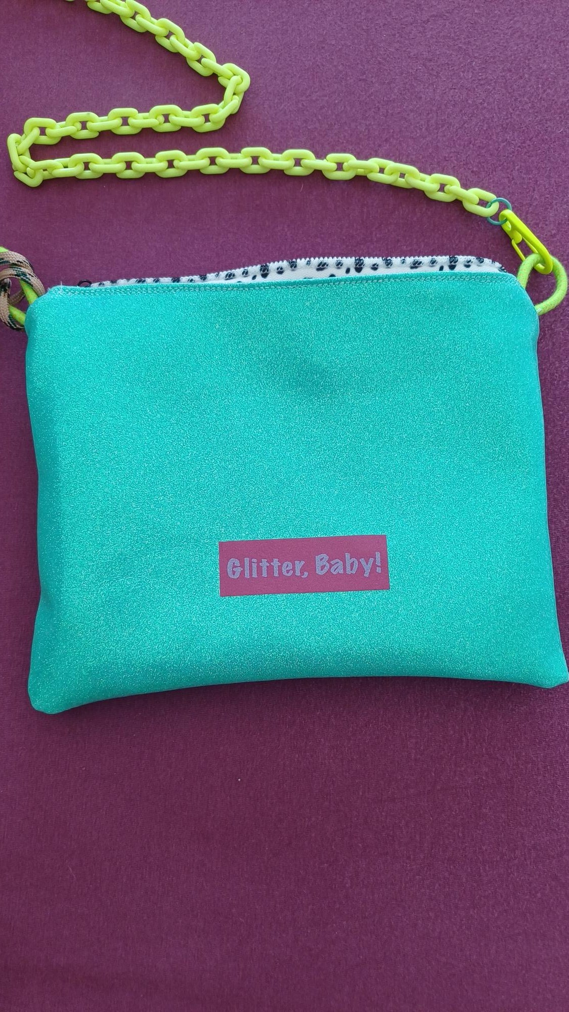 BÜGELBILD Label Glitter, Baby