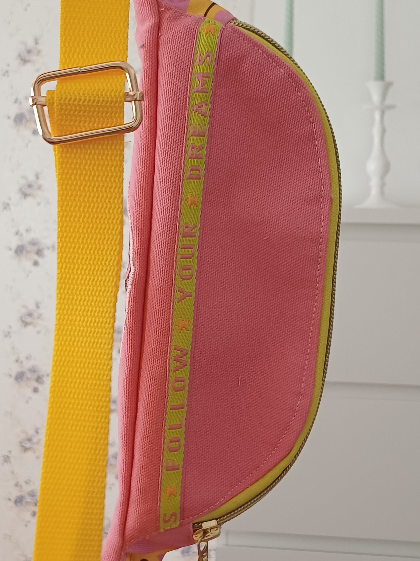 The pink Banana bag