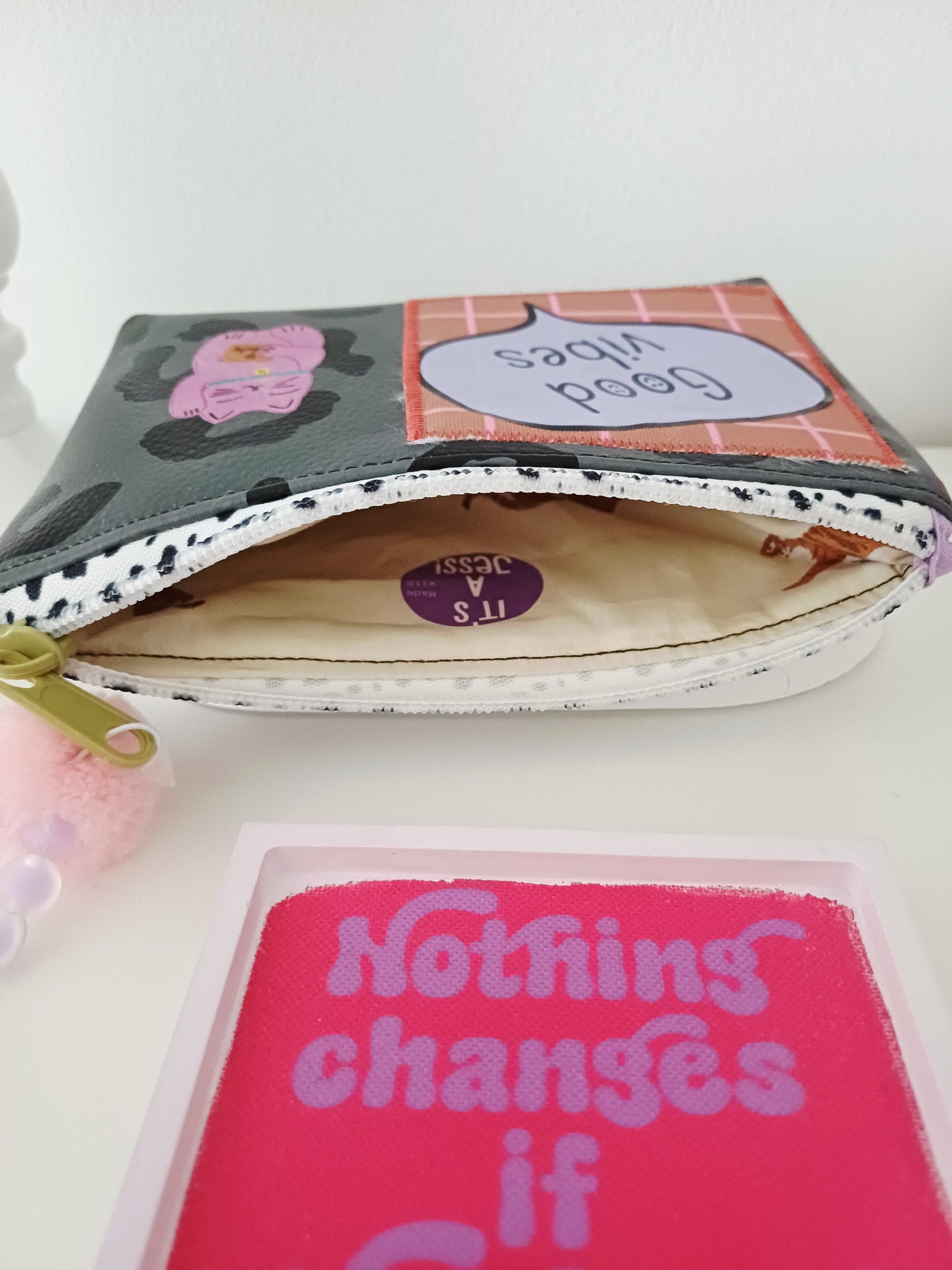 Kosmetiktasche good vibes