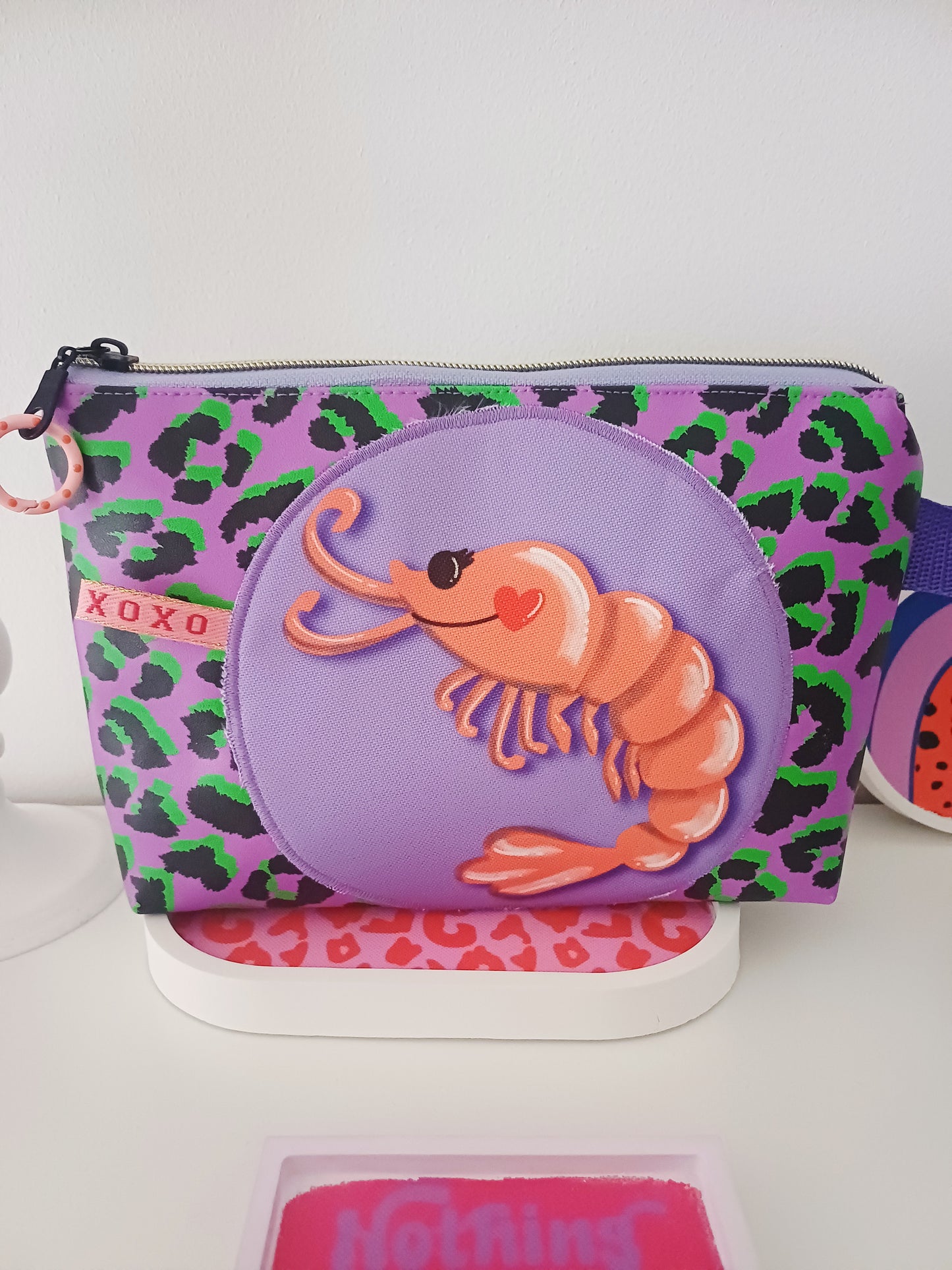 Kosmetiktasche Shrimp