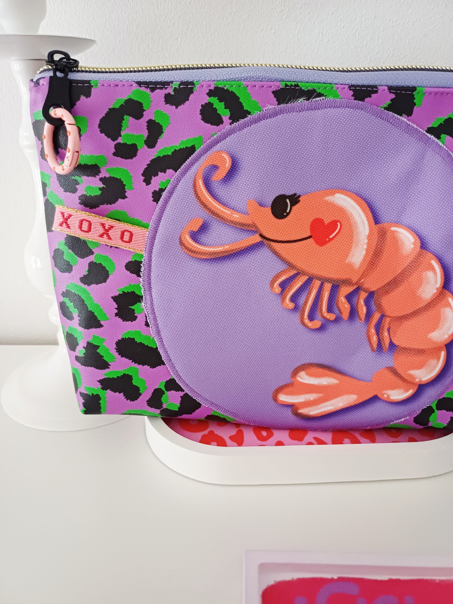Kosmetiktasche Shrimp