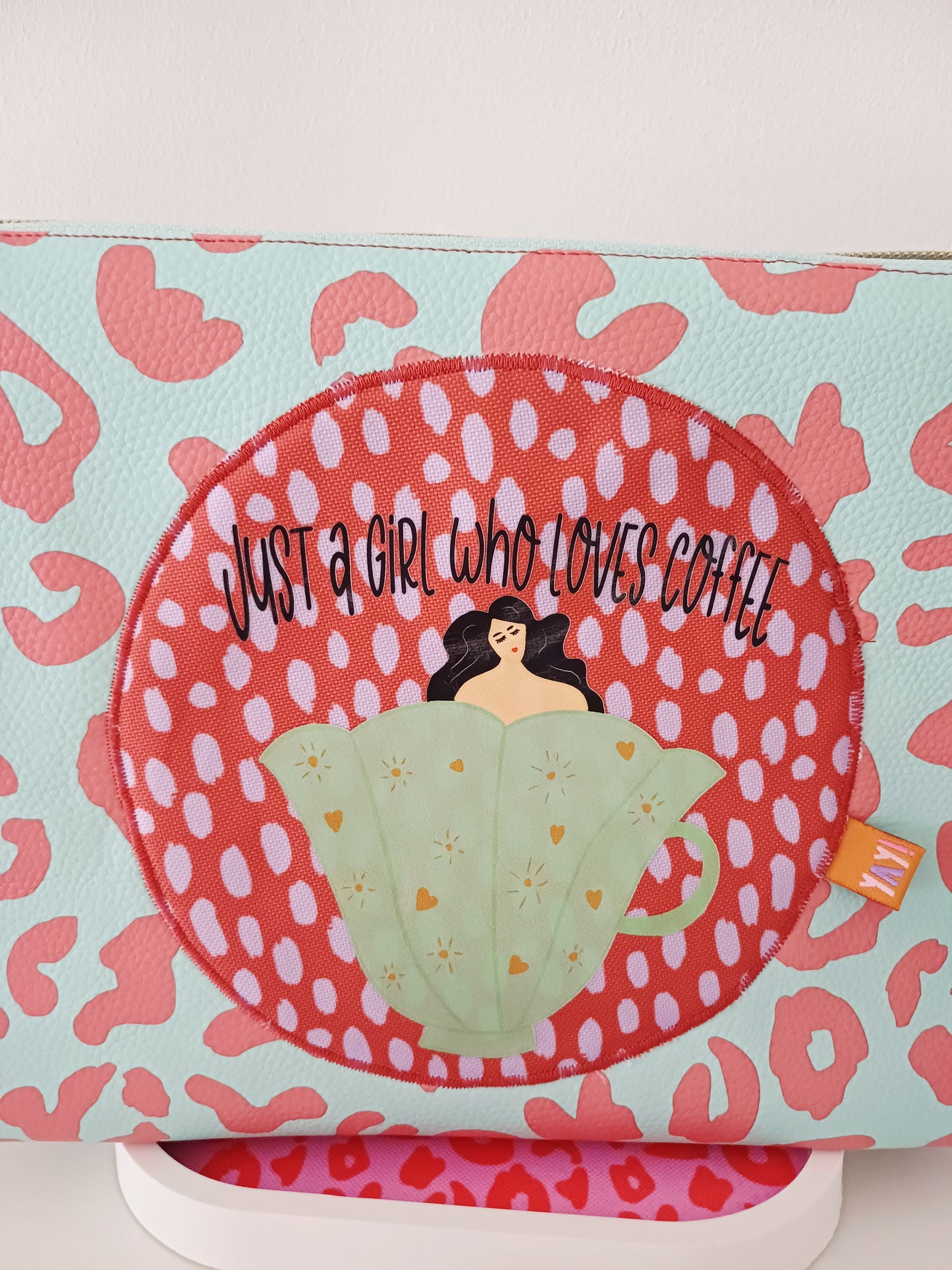 Kosmetiktasche Coffeegirl