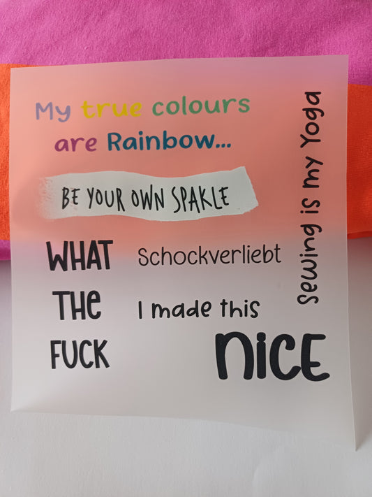 My colour is...