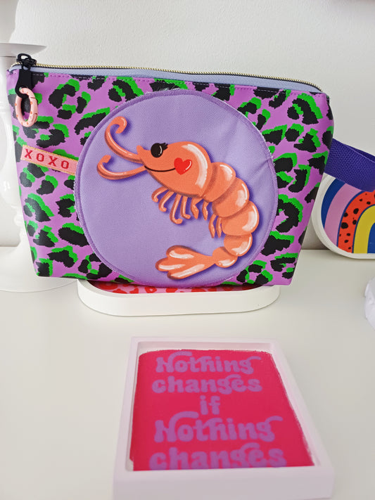 Kosmetiktasche Shrimp