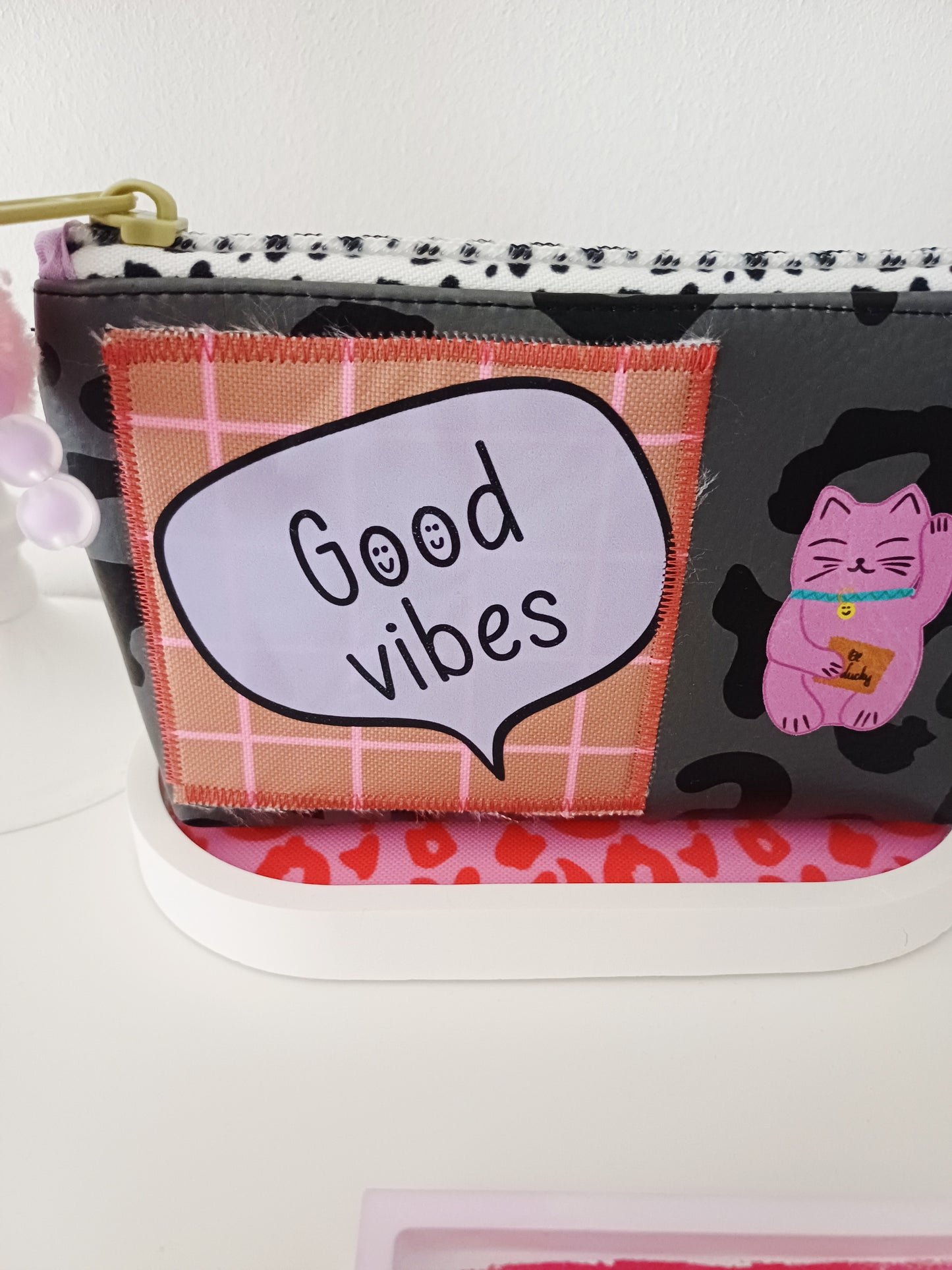 Kosmetiktasche good vibes