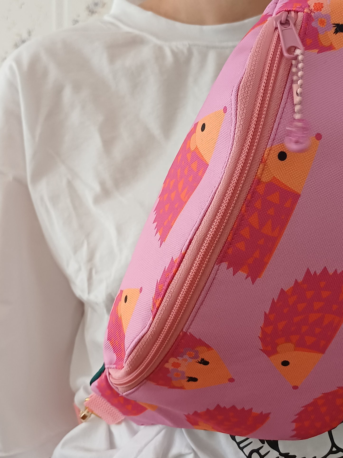 The pink hedgehog Bag