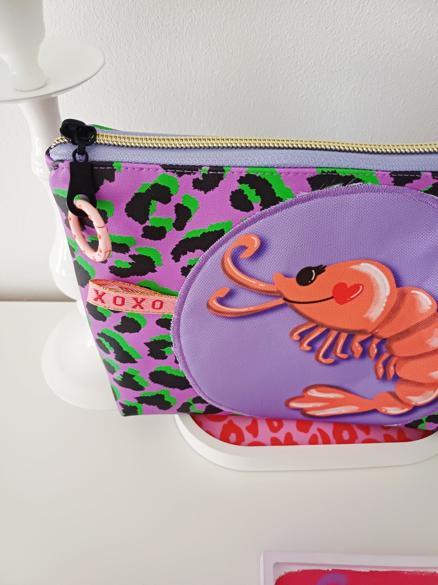 Kosmetiktasche Shrimp